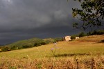 La sete della campagna prima del temporale