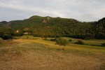 La vallée de Pietraia de la ferme.